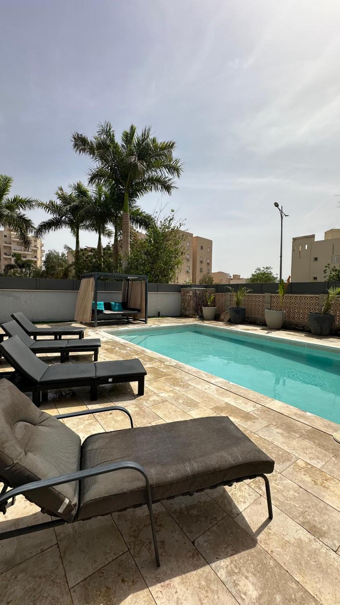 Luxury Garden Floor Eilat Apartment Bagian luar foto